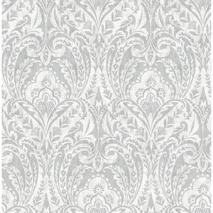 A-Street Prints Berkshire wallpaper, color Grey, SKU 4147-27381