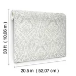 A-Street Prints Berkshire - Grey Wallpaper | Buy Online A-Street Prints Berkshire wallpaper, color Grey, SKU 4147-27381
