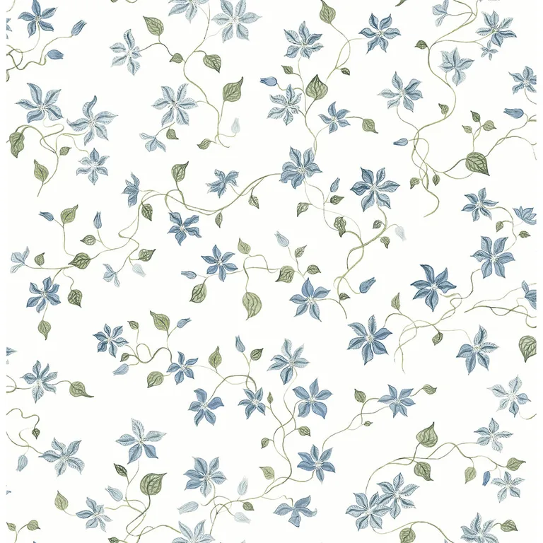 A-Street Prints Betsy wallpaper, color Blue Heather, SKU AST4364