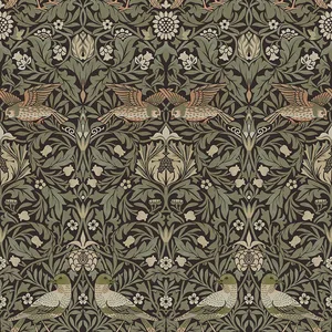 A-Street Prints Bird wallpaper, color Brown, SKU 4171-82064