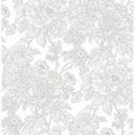 A-Street Prints Birds of Paradise Breeze wallpaper, color Grey, SKU 2901-25412