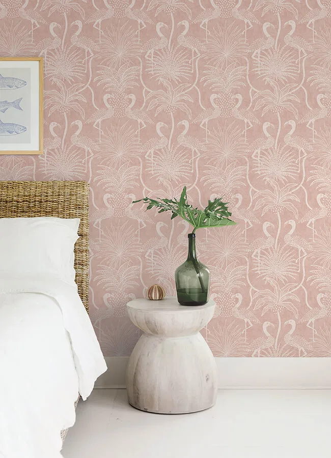 A-Street Prints Biscayne - Coral Wallpaper | Buy Online A-Street Prints Biscayne wallpaper, color Coral, SKU 4172-82007