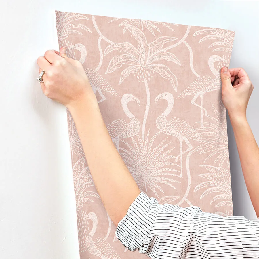 A-Street Prints Biscayne - Coral Wallpaper | Buy Online A-Street Prints Biscayne wallpaper, color Coral, SKU 4172-82007