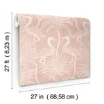 A-Street Prints Biscayne - Coral Wallpaper | Buy Online A-Street Prints Biscayne wallpaper, color Coral, SKU 4172-82007