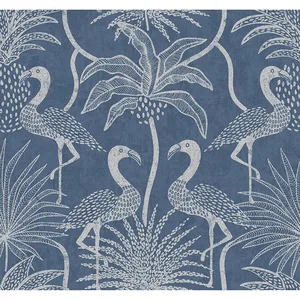 A-Street Prints Biscayne wallpaper, color Navy, SKU 4172-82006