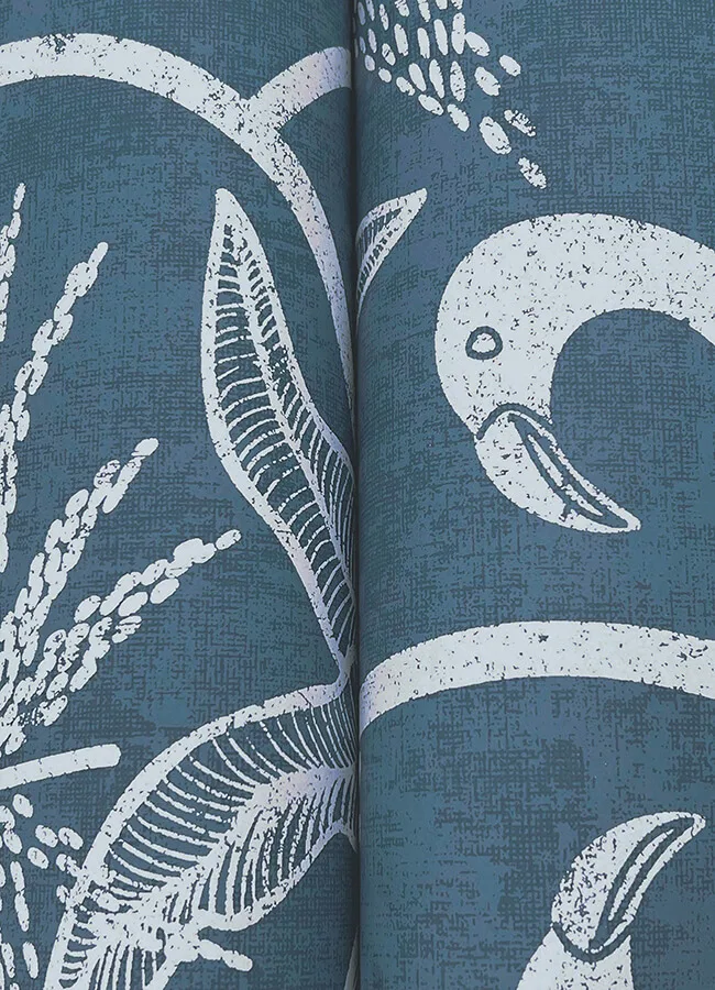 A-Street Prints Biscayne wallpaper, color Navy, SKU 4172-82006