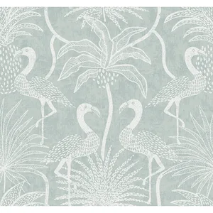 A-Street Prints Biscayne wallpaper, color Turquoise, SKU 4172-82004