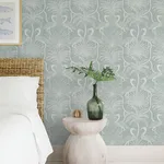 A-Street Prints Biscayne - Turquoise Wallpaper | Buy Online A-Street Prints Biscayne wallpaper, color Turquoise, SKU 4172-82004
