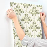 A-Street Prints Blackberry wallpaper, color Chartreuse, SKU 4171-82053