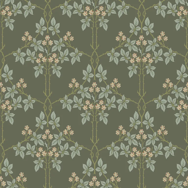 A-Street Prints Blackberry wallpaper, color Grey, SKU 4171-82055