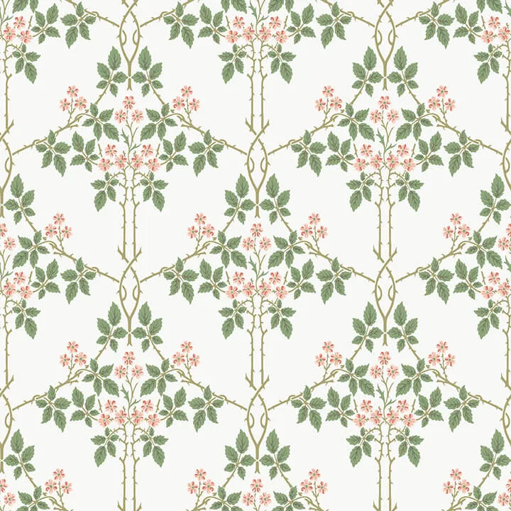 A-Street Prints Blackberry wallpaper, color Pink, SKU 4171-82054