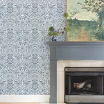 A-Street Prints Blanche - Blue Wallpaper | Buy Online A-Street Prints Blanche wallpaper, color Blue, SKU 4147-27372