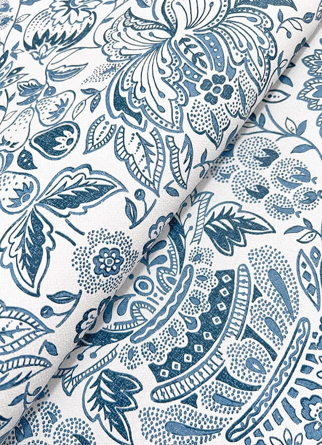 A-Street Prints Blanche - Blue Wallpaper | Buy Online A-Street Prints Blanche wallpaper, color Blue, SKU 4147-27372