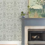 A-Street Prints Blanche - Dark Green Wallpaper | Buy Online A-Street Prints Blanche wallpaper, color Dark Green, SKU 4147-27375