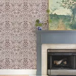 A-Street Prints Blanche - Plum Wallpaper | Buy Online A-Street Prints Blanche wallpaper, color Plum, SKU 4147-27373