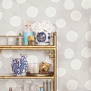 A-Street Prints Blithe wallpaper, color Taupe, SKU 2764-24328