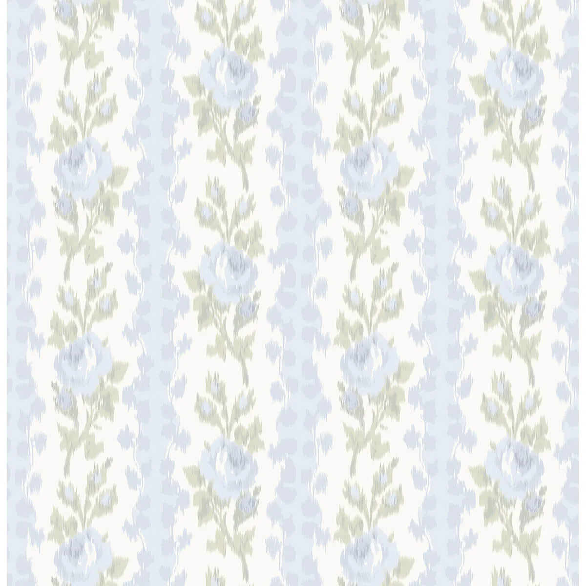 A-Street Prints Blooming Heirloom wallpaper, color Blue Romance, SKU AST4171