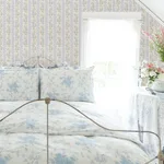 A-Street Prints Blooming Heirloom - Blue Romance Wallpaper | Buy Online A-Street Prints Blooming Heirloom wallpaper, color Blue Romance, SKU AST4171