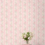 A-Street Prints Blooming Heirloom - Strawberry Macaron Wallpaper | Buy Online A-Street Prints Blooming Heirloom wallpaper, color Strawberry Macaron, SKU AST6493
