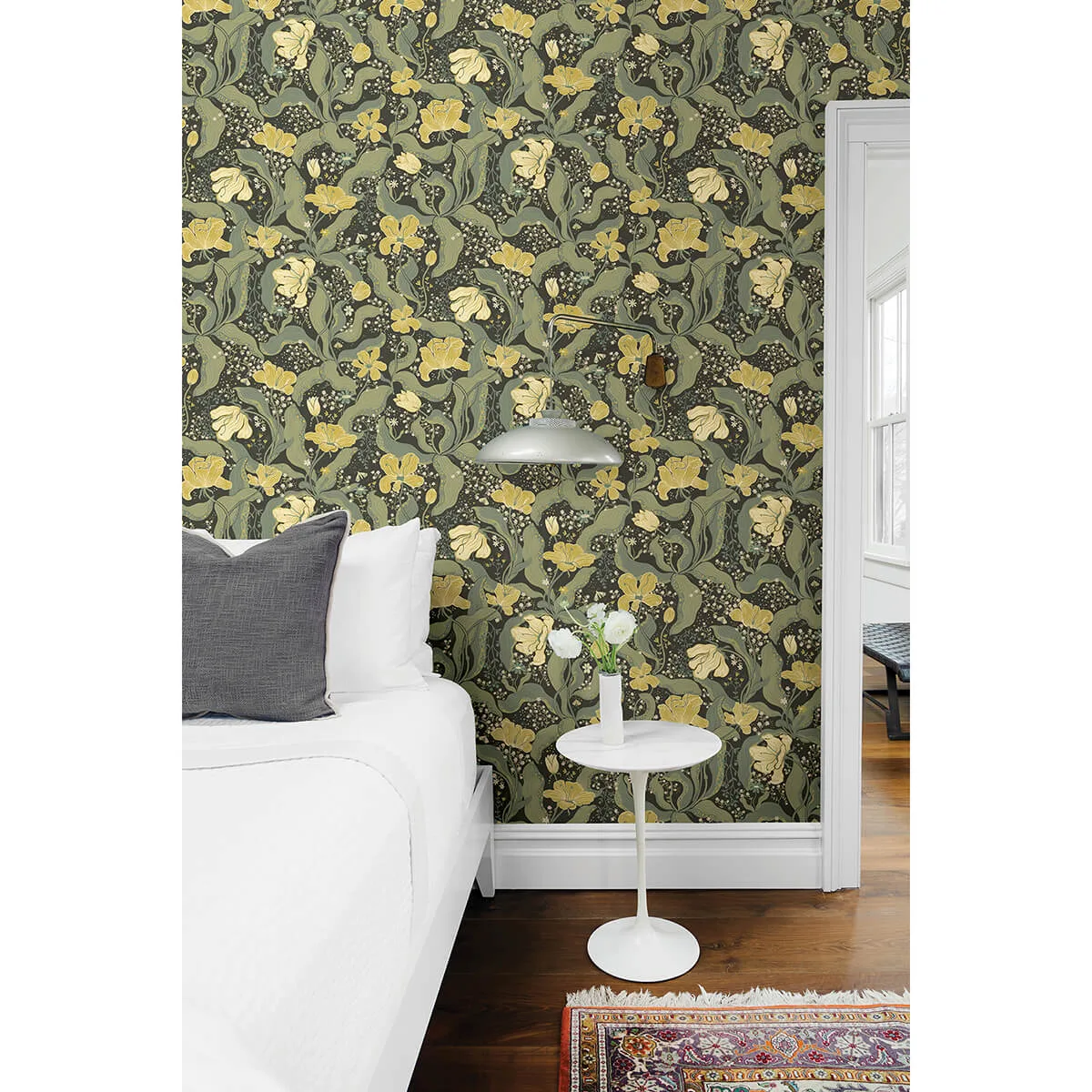 A-Street Prints Bodri wallpaper, color Green, SKU 2932-65113