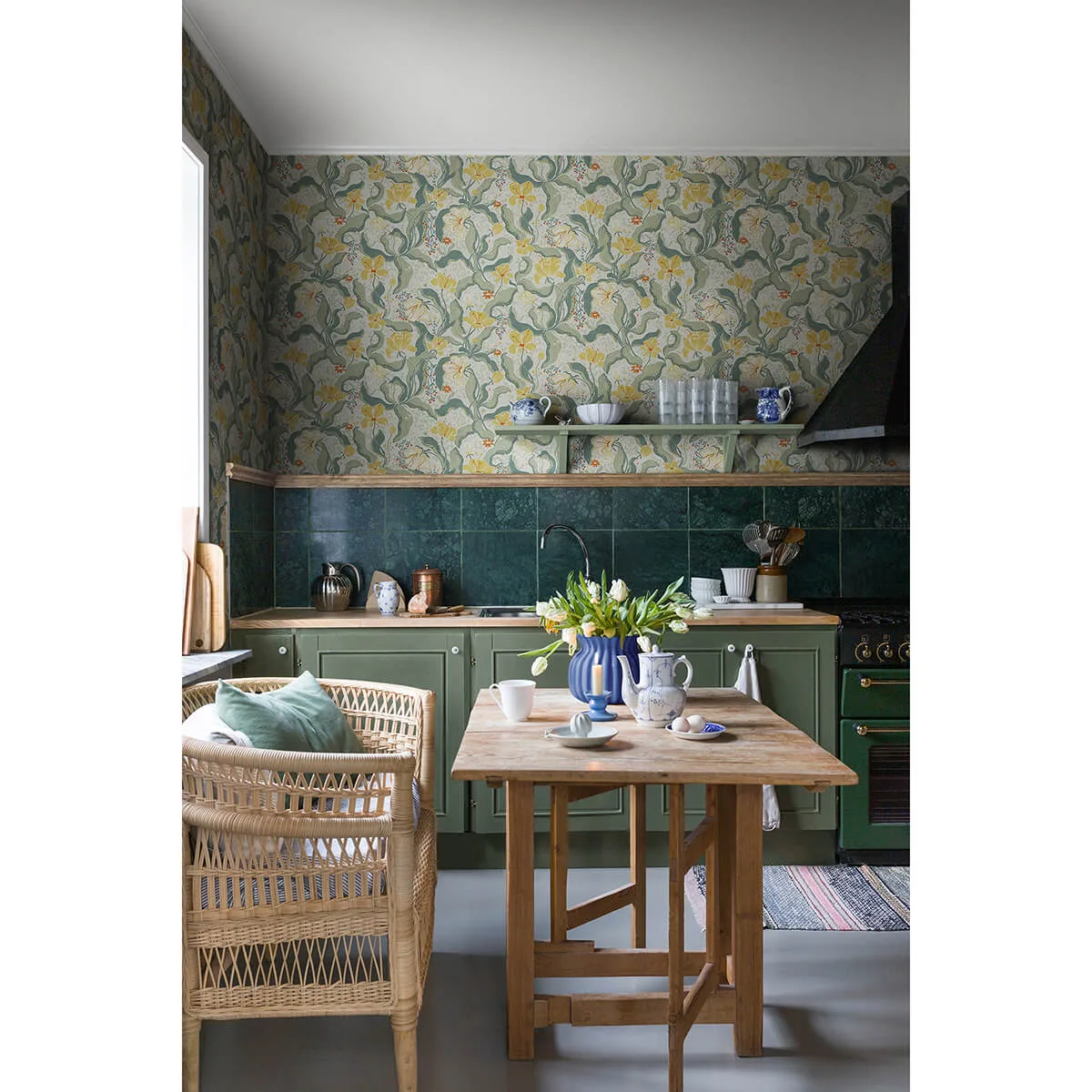A-Street Prints Bodri wallpaper, color Yellow, SKU 2932-65118