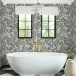 A-Street Prints Brentwood - Black Wallpaper | Buy Online A-Street Prints Brentwood wallpaper, color Black, SKU 4034-72115