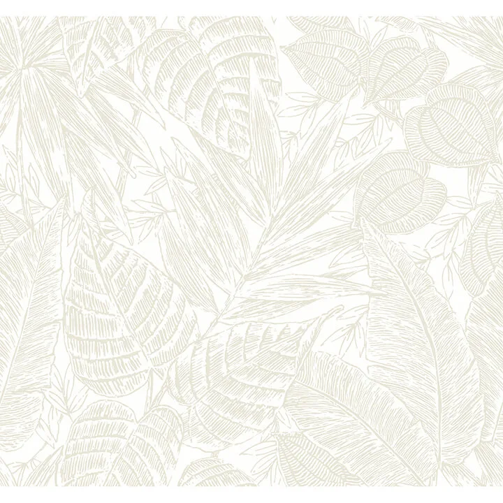 A-Street Prints Brentwood wallpaper, color Bone, SKU 4034-72118