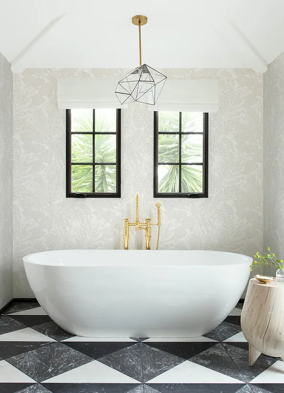 A-Street Prints Brentwood wallpaper, color Bone, SKU 4034-72118
