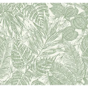 A-Street Prints Brentwood wallpaper, color Green, SKU 4034-72116