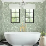 A-Street Prints Brentwood - Green Wallpaper | Buy Online A-Street Prints Brentwood wallpaper, color Green, SKU 4034-72116