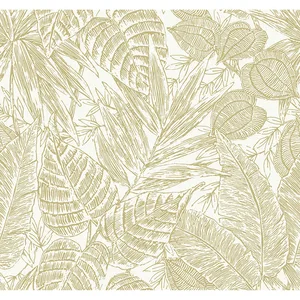 A-Street Prints Brentwood wallpaper, color Yellow, SKU 4034-72117