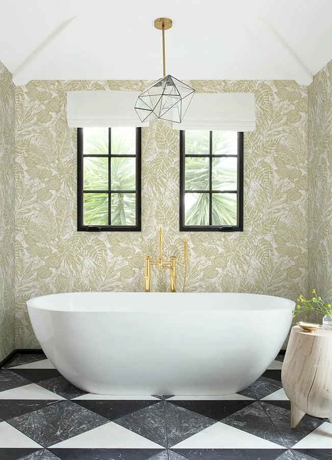 A-Street Prints Brentwood - Yellow Wallpaper | Buy Online A-Street Prints Brentwood wallpaper, color Yellow, SKU 4034-72117
