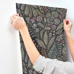 A-Street Prints Briar - Charcoal Wallpaper | Buy Online A-Street Prints Briar wallpaper, color Charcoal, SKU 4135-27294