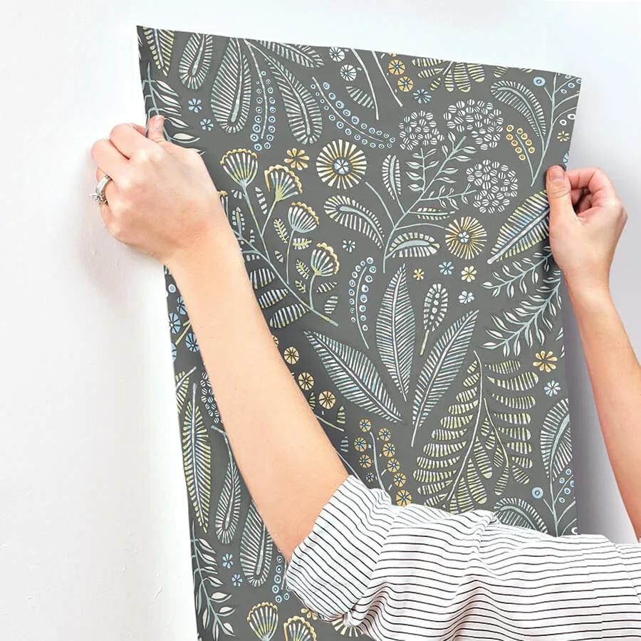 A-Street Prints Briar - Grey Wallpaper | Buy Online A-Street Prints Briar wallpaper, color Grey, SKU 4135-27297