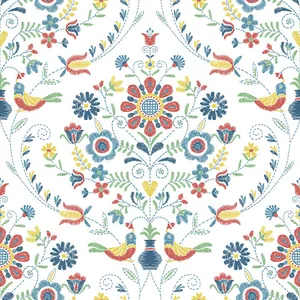 A-Street Prints Britt wallpaper, color Multicolor, SKU 4066-26512