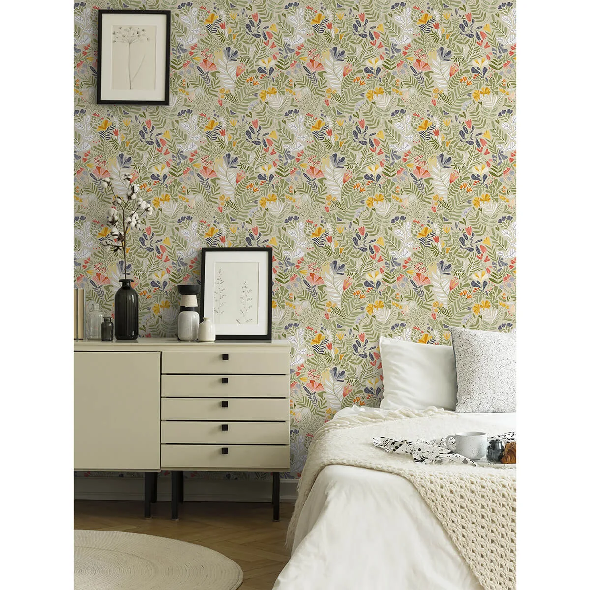 A-Street Prints Brittsommar - Beige Green Wallpaper | Buy Online A-Street Prints Brittsommar wallpaper, color Beige Green, SKU 2999-55011
