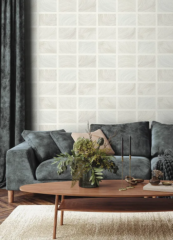 A-Street Prints Bronson wallpaper, color Ivory, SKU 4155-72803