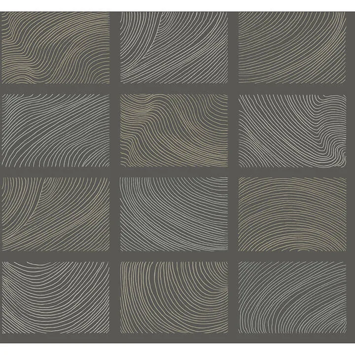 A-Street Prints Bronson wallpaper, color Slate, SKU 4155-72801