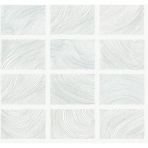 A-Street Prints Bronson wallpaper, color Sterling, SKU 4155-72802
