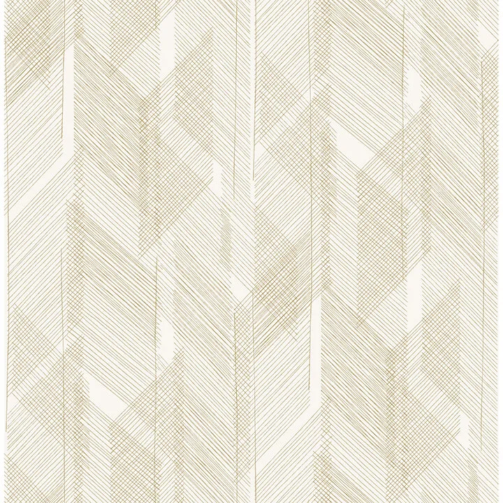 A-Street Prints Bryant wallpaper, color Gold, SKU 4155-27339