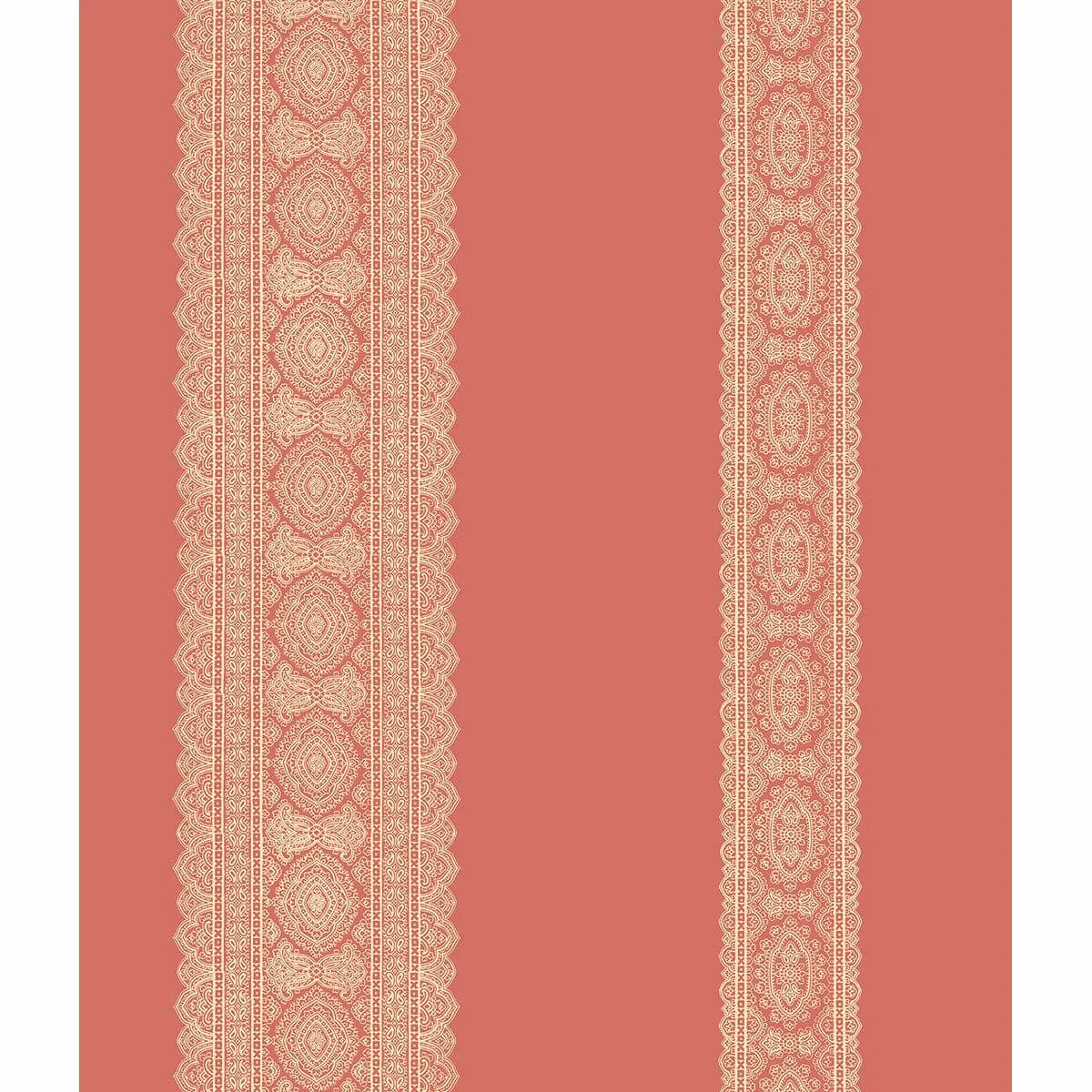 A-Street Prints Brynn wallpaper, color Coral, SKU 1014-001833