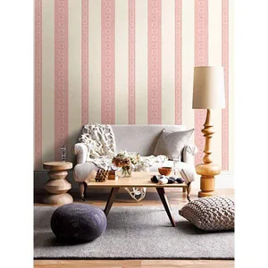 A-Street Prints Brynn wallpaper, color Pink, SKU 1014-001831