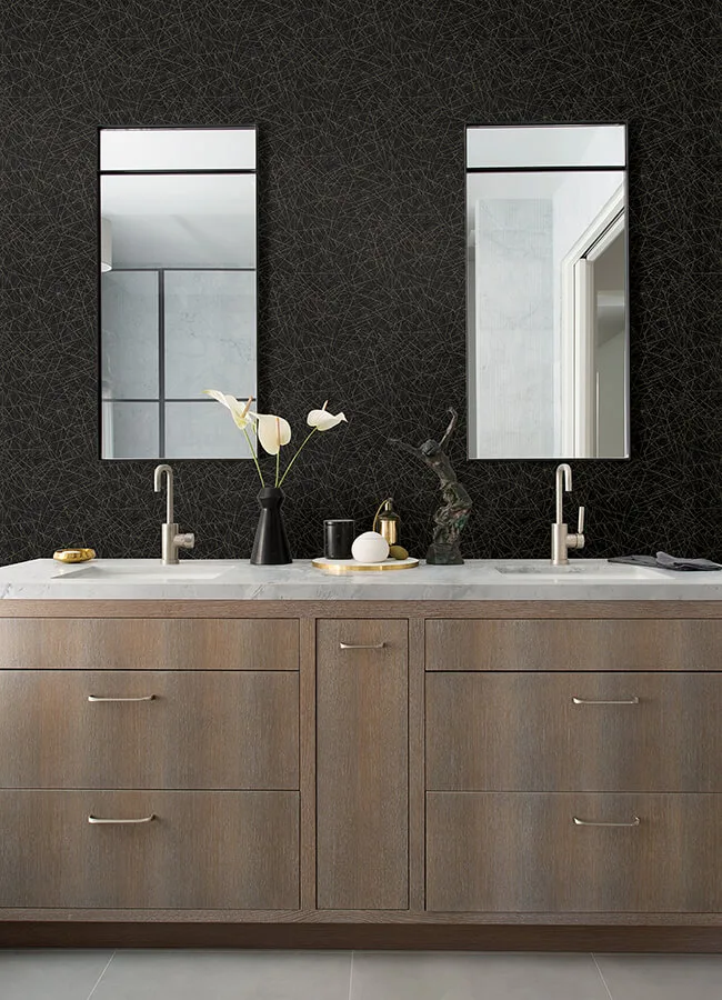 A-Street Prints Bulan - Black Wallpaper | Buy Online A-Street Prints Bulan wallpaper, color Black, SKU 4105-86635