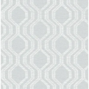 A-Street Prints Burton wallpaper, color Pewter, SKU 4141-27101