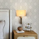 A-Street Prints Burton wallpaper, color Silver, SKU 4141-27104