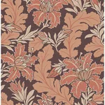 A-Street Prints Butterfield wallpaper, color Burgundy, SKU 2970-26144