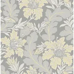A-Street Prints Butterfield wallpaper, color Light Grey, SKU 2970-26142