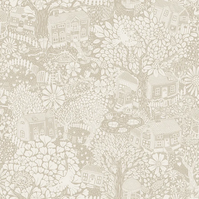 A-Street Prints Bygga Bo wallpaper, color Light Grey, SKU 4111-63006