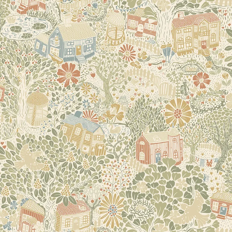 A-Street Prints Bygga Bo wallpaper, color Neutral, SKU 4111-63001
