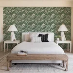 A-Street Prints Cabarita wallpaper, color Green, SKU 2969-87354